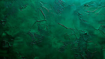 Deep emerald green textured background with subtle variations and rough surface, creating an abstract and organic pattern