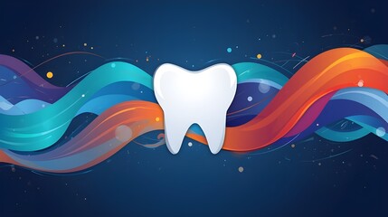 abstract background World Oral Health Day