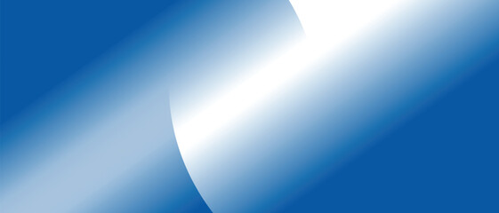 Abstract blue background with diagonal white light beam and soft glowing gradient shape suitable for modern business banner cover poster and digital design