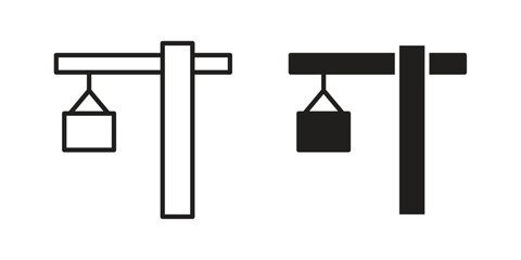 Construction icon collection with multiple styles. EPS10