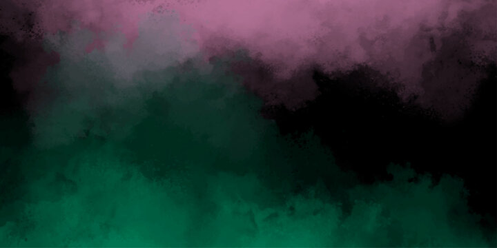 Abstract watercolor background with vibrant orange, pink and green hues. Abstract Teal and Orange Gradient Background. Grainy noisy texture brown orange blue poster background