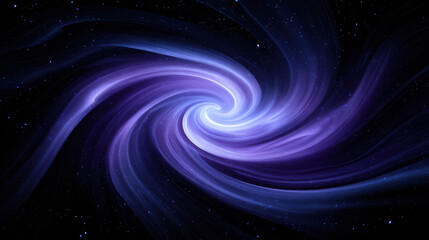 Fototapeta premium Ethereal Swirl of Starlight in a Cosmic Fantasy Scene with Smooth and Dreamlike Colors