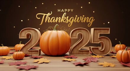 Happy Thanksgiving Day! 2025 ThaknsGiving | 27 November