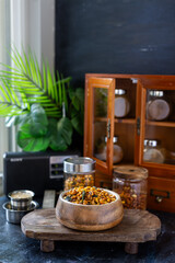 home made spicy peanuts