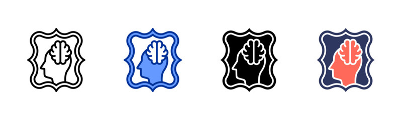 Frame Of Mind icon set multiple style collection