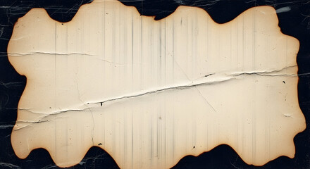 Vintage Grunge Film Frame Old Damaged Paper Texture Overlay Background