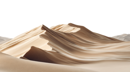 This image is a minimalist, artistic depiction of windswept sand dunes, possibly a digital rendering or fine art photograph