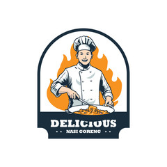 chef  logo and labels design