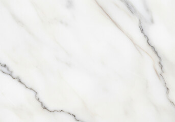 Obraz premium White marble stone texture with soft veins, elegant smooth background
