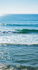Ocean Waves - A Serene View of the Sea.