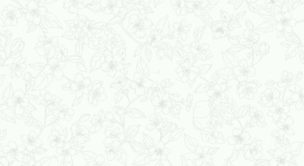 Abstract White Geometric Pattern Background.