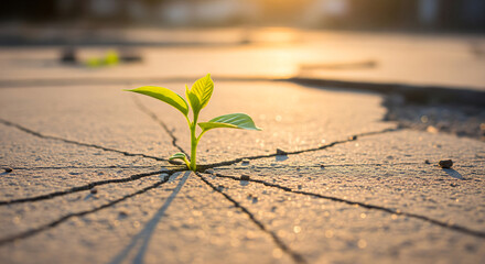 The upward trend of green trees brings hope for future growth, positive changes for the recovery of nature, and new achievements.