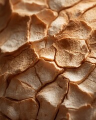 Obraz premium Detailed macro photo of dry, flaky facial skin texture under soft white light.