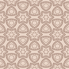 brown seamless vintage pattern texture vector ornamental design