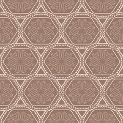brown seamless vintage pattern texture vector ornamental design