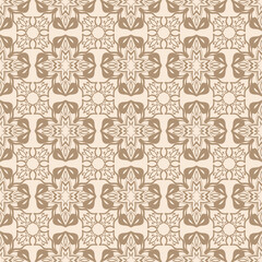 brown seamless vintage pattern texture vector ornamental design