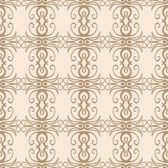 brown seamless vintage pattern texture vector ornamental design