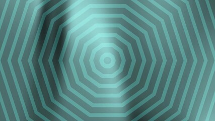 Abstract teal octagon pattern with a wavy dark overlay. Suitable for backgrounds, prints, designs, or stationery products with a modern touch.