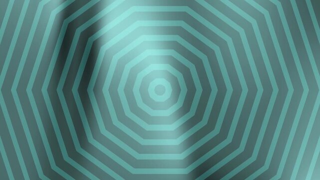 Abstract teal octagon pattern with a wavy dark overlay. Suitable for backgrounds, prints, designs, or stationery products with a modern touch.