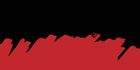 Grunge texture effect background. Distressed rough dark abstract textured. Black isolated on red.vector eps10