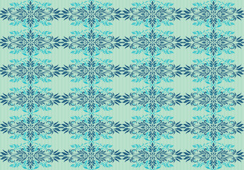 seamless damask pattern