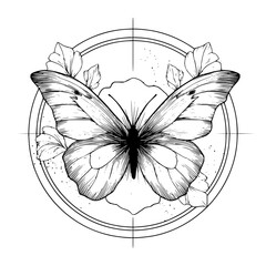 Unlock your inner beauty with this stunning butterfly design, a symbol of transformation and grace today