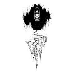 Light the way through the abyss: a journey into the unknown awaits, dare to explore the depths with us