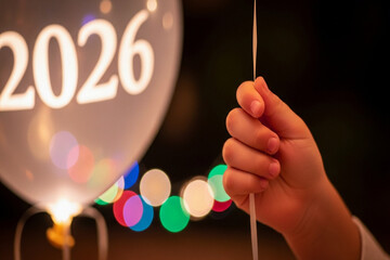 Stock image of two butterflies with 2026 on their wings, representing new year and future success