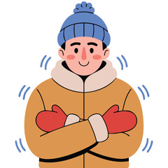 Cartoon wooden logs lumber for bonfire fuel isolated vector illustration on white background