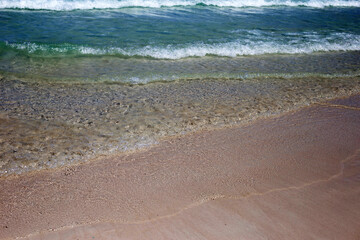 Summer time,  Beautiful sea with blue sky