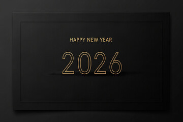 Harp musical instrument in theater with year two thousand twenty six glowing light effect stage performance