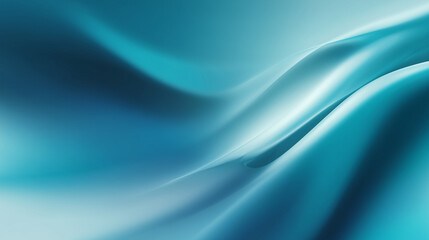 Obraz premium smooth blue abstract flowing wave background for modern design and presentation