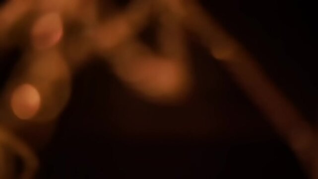 Abstract visualization of luminous energy streams representing neural connections in the brain, 4K