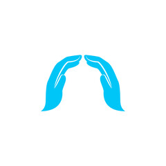 Caring Hands Protection Logo Icon