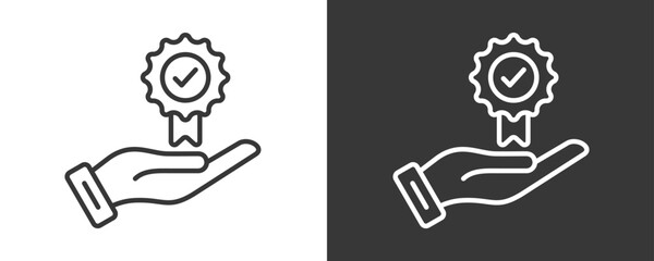 Service Icon Set Vector Collection Isolated In Black And White