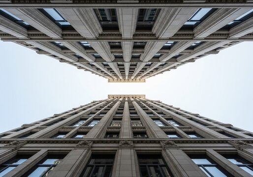Architecture symmetry from below - Powered by Adobe