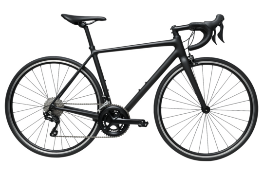 road bike isolated on transparent background - Powered by Adobe