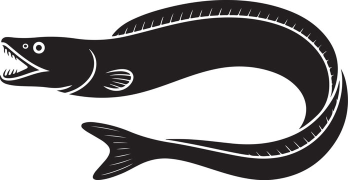 Moray Eel clip art preview