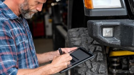 Maintenance supervisor coordinating repair schedules with team using realtime digital tools to enhance efficiency and reduce downtime.