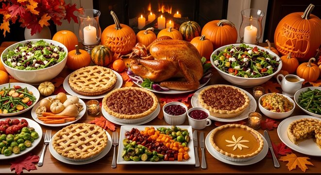 Fresh Halloween pumpkin vegetables on a market table, a healthy sweet snack
