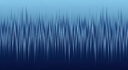 Abstract vertical blue lines with a gradient effect creating a textured pattern isolated on transparent background