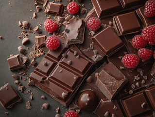 Every Bite of Dark Chocolate is a Perfect Moment of Sweet Indulgence