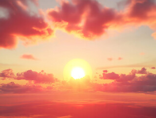 From Sunrise to Sunset the Sun Arcs Across the Sky in Time-Lapse