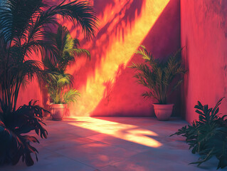 Daily Light Shift Captured in Shadow Changes from Noon to Night