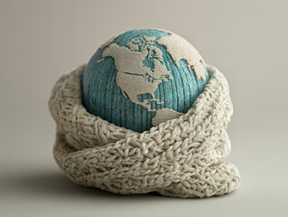 A Gentle Knit Surrounding the World in a Symbol of Security and Care