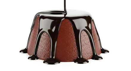 vector illustration of a chocolate