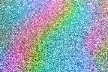 Abstract holographic rainbow foil iridescent glitter sparkle texture background