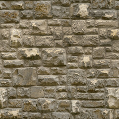 Distressed Stone Textured Exterior Wall Seamless Surface Architecture