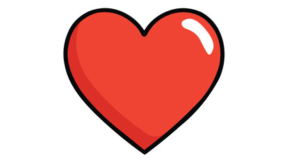 Hand-Drawn Heart Shape Doodle Divider – Cute Sketch Line Art for Love, Wedding, Mother’s Day, Women & Valentine’s Day – Vector Illustration. 