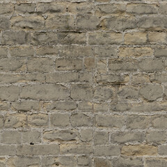 Rustic Detailed Brick Wall Texture Stone Material Background